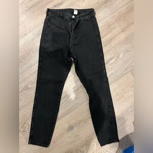 Black High Rise Jeans